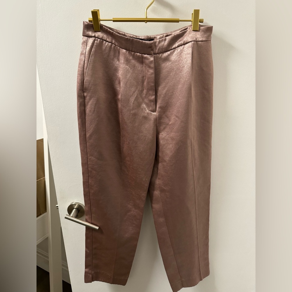 Blush Textured Chino Pant